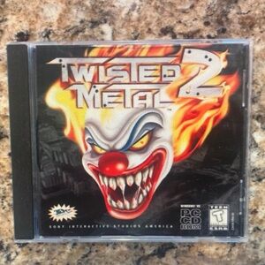 Twisted Metal 2 Video Game for PC - Black Case